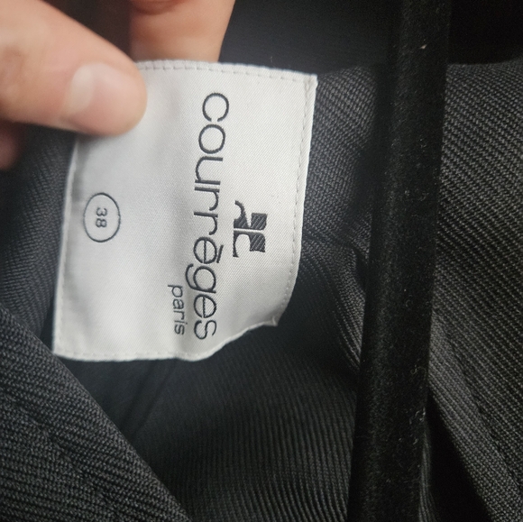 Courreges Criss Cross Wide Leg Pants - Picture 10 of 10